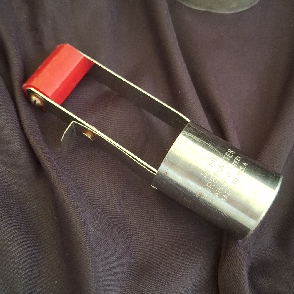 Red Bakelite corer Vintage Kitchen